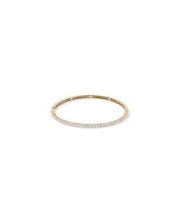 Bangle With 1 Carat TW Of Diamonds In 10ct Yellow Gold Bangle With 1 Carat TW Of Diamonds In 10ct Yellow Gold