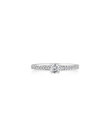 Engagement Ring with 1/2 Carat TW of Diamonds in 14ct White Gold Engagement Ring with 1/2 Carat TW of Diamonds in 14ct White Gold
