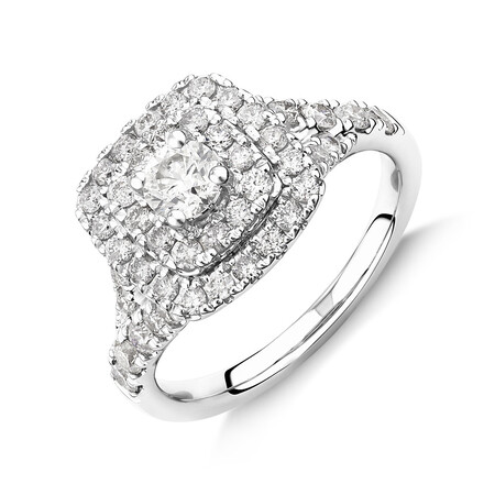 Bridal Set with 1 3/4 Carat TW of Diamonds in 14kt White Gold Bridal Set with 1 3/4 Carat TW of Diamonds in 14kt White Gold