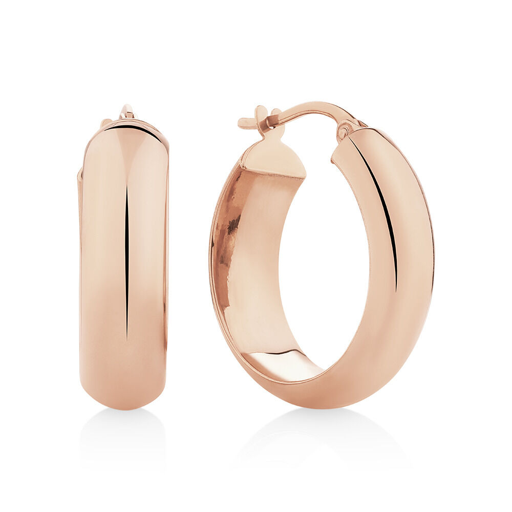Rose gold ring earrings sale