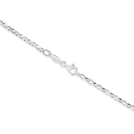 70cm (28") 2.5mm-3mm Width Belcher Chain in Sterling Silver 70cm (28") 2.5mm-3mm Width Belcher Chain in Sterling Silver