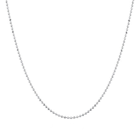 45cm (18") Chain in Sterling Silver