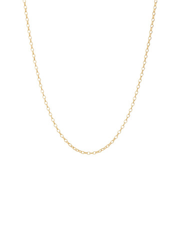 60cm (24") Oval Belcher Chain in 10kt Yellow Gold 60cm (24") Oval Belcher Chain in 10kt Yellow Gold