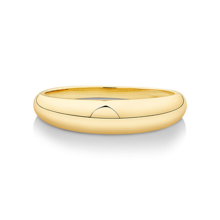 Narrow Polished Dome Ring in 10kt Yellow Gold Narrow Polished Dome Ring in 10kt Yellow Gold