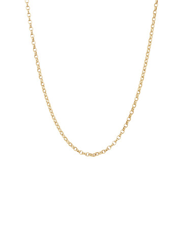 70cm (28") Oval Belcher Chain in 10kt Yellow Gold 70cm (28") Oval Belcher Chain in 10kt Yellow Gold