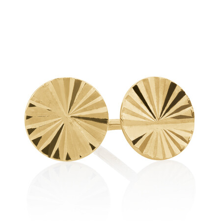 Stud Earrings in 10ct Yellow Gold Stud Earrings in 10ct Yellow Gold