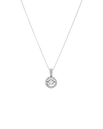 Everlight Pendant with 1 Carat TW of Diamonds in 14ct White Gold Everlight Pendant with 1 Carat TW of Diamonds in 14ct White Gold