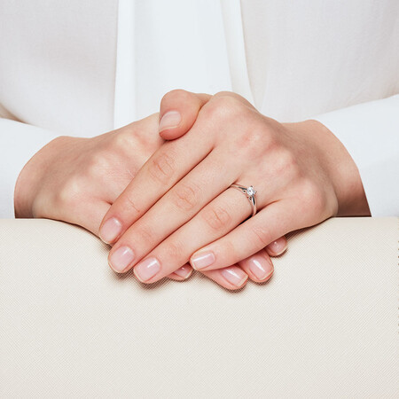 Evermore 0.34 Carat Solitiare Diamond Ring in 14ct White Gold Evermore 0.34 Carat Solitiare Diamond Ring in 14ct White Gold
