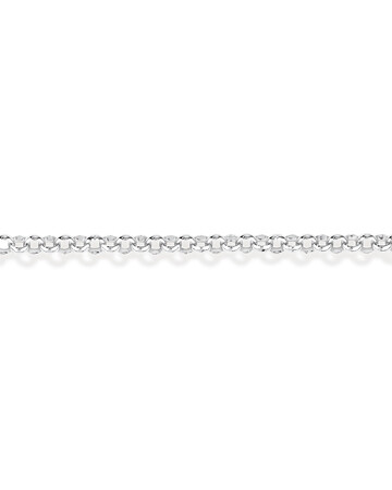 19cm (7.5") Belcher Bracelet in Sterling Silver 19cm (7.5") Belcher Bracelet in Sterling Silver