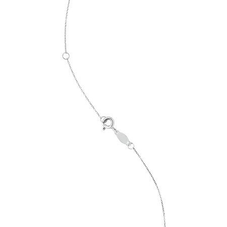 Pendant with Aquamarine in 10kt White Gold Pendant with Aquamarine in 10kt White Gold