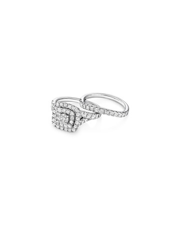Bridal Set with 1 3/4 Carat TW of Diamonds in 14kt White Gold Bridal Set with 1 3/4 Carat TW of Diamonds in 14kt White Gold