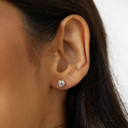 Prelude Stud Earrings with 0.70 Carat TW of Diamonds in 10kt Yellow Gold Prelude Stud Earrings with 0.70 Carat TW of Diamonds in 10kt Yellow Gold
