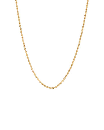 60cm (24") Rope Chain in 10kt Yellow Gold 60cm (24") Rope Chain in 10kt Yellow Gold