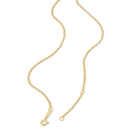 45cm (18") 1mm-1.5mm Width Diamond Cut Belcher Chain in 18kt Yellow Gold 45cm (18") 1mm-1.5mm Width Diamond Cut Belcher Chain in 18kt Yellow Gold