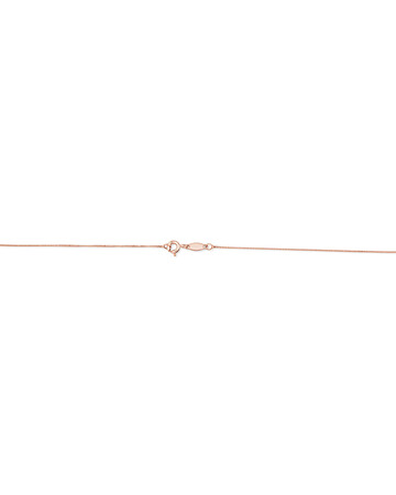 50cm (20") 1mm Width Box Chain in 10kt Rose Gold 50cm (20") 1mm Width Box Chain in 10kt Rose Gold