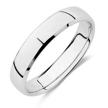 Mens Wedding Bands Michael Hill Wedding Band In 10ct White Gold