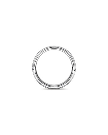 Men's Ring in Grey Sapphire Tungsten Men's Ring in Grey Sapphire Tungsten