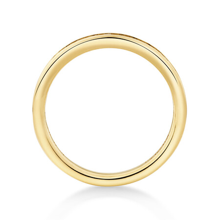 Wedding Band with 0.34 Carat TW of Diamonds in 14kt Yellow Gold Wedding Band with 0.34 Carat TW of Diamonds in 14kt Yellow Gold
