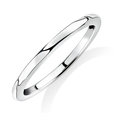 Hammered Finish Ring in Sterling Silver Hammered Finish Ring in Sterling Silver