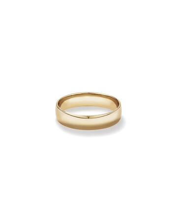 5mm Lite Half Round Wedding Band in 10kt Yellow Gold 5mm Lite Half Round Wedding Band in 10kt Yellow Gold