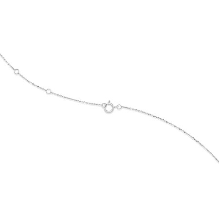 Butterfly Necklace with Diamonds in Sterling Silver Butterfly Necklace with Diamonds in Sterling Silver