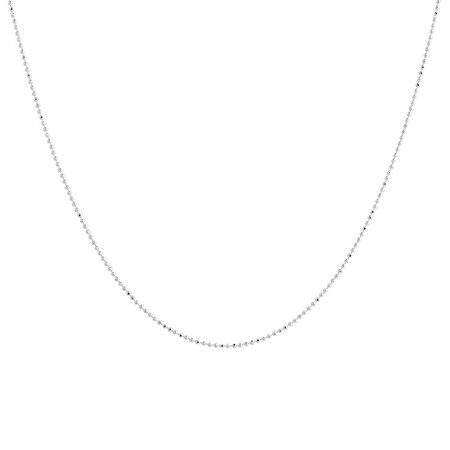 55cm (22") Ball Chain in Sterling Silver 55cm (22") Ball Chain in Sterling Silver