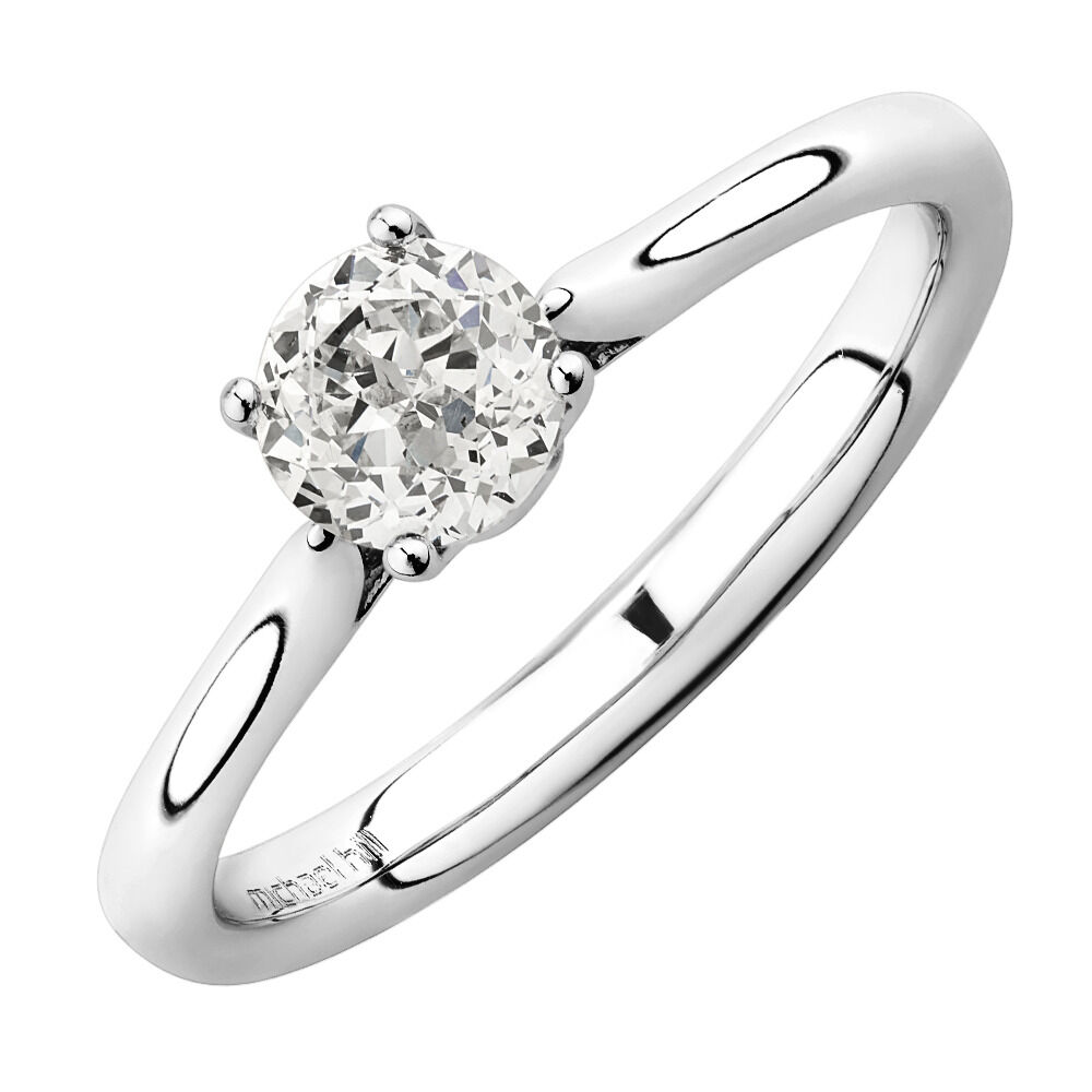 Southern Star Solitaire Engagement Ring with a 0.70 Carat TW Diamond in 14ct White Gold