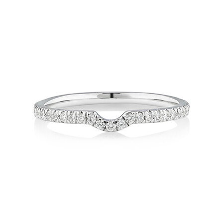 Sir Michael Hill Designer Wedding Band with 0.23 Carat TW of Diamonds in 18kt White Gold Sir Michael Hill Designer Wedding Band with 0.23 Carat TW of Diamonds in 18kt White Gold