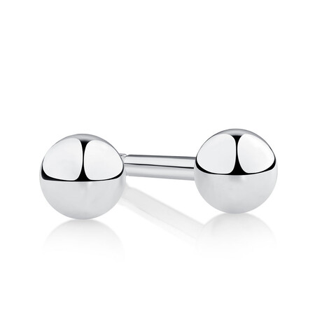 3mm Ball Stud Earrings in Sterling Silver