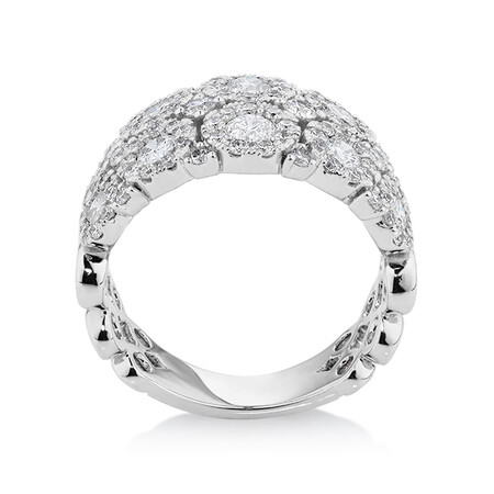 Bubble Ring with 2 Carat TW of Diamonds in 14kt White Gold Bubble Ring with 2 Carat TW of Diamonds in 14kt White Gold