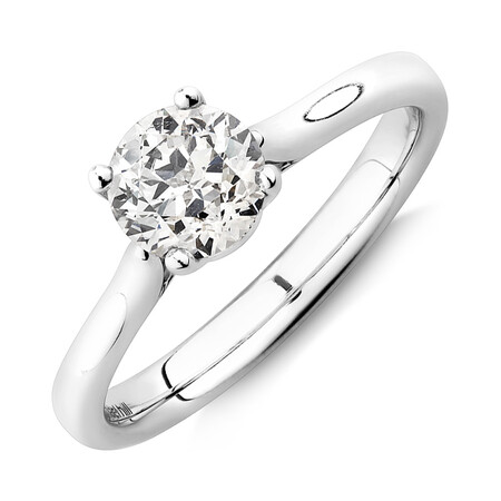 Southern Star Solitaire Engagement Ring with a 1 Carat TW Diamond in 14ct White Gold Southern Star Solitaire Engagement Ring with a 1 Carat TW Diamond in 14ct White Gold