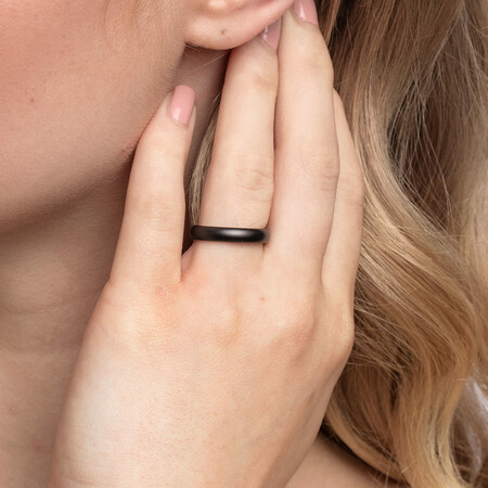 Ring in Black Titanium Ring in Black Titanium