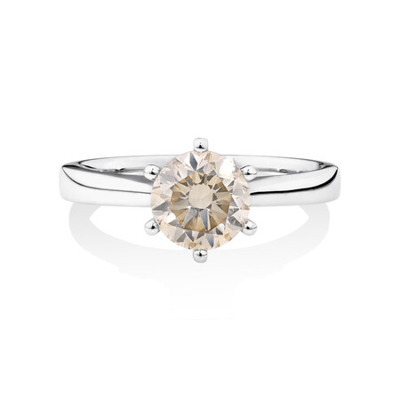 Solitaire Engagement Ring with 1.50 TW Diamond in 14ct White Gold Solitaire Engagement Ring with 1.50 TW Diamond in 14ct White Gold