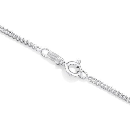 60cm (24") 1.5mm-2mm Width Curb Chain in Sterling Silver 60cm (24") 1.5mm-2mm Width Curb Chain in Sterling Silver