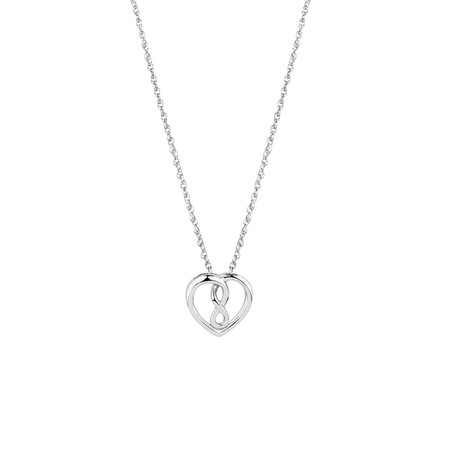 Mini Infinitas Pendant in Sterling Silver Mini Infinitas Pendant in Sterling Silver