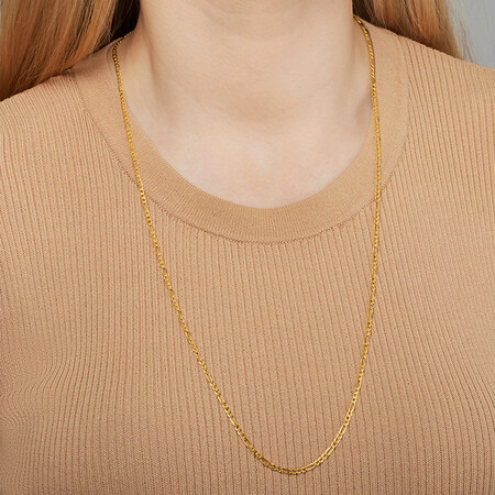 70cm (28") Hollow Figaro Chain in 10ct Yellow Gold 70cm (28") Hollow Figaro Chain in 10ct Yellow Gold
