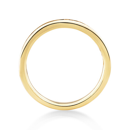 Wedding Band with 1/2 Carat TW of Diamonds in 14ct Yellow Gold Wedding Band with 1/2 Carat TW of Diamonds in 14ct Yellow Gold