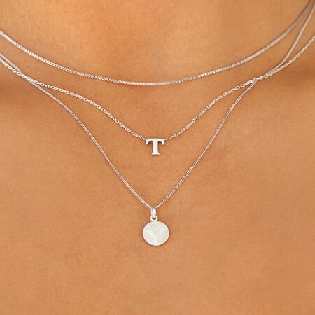Aries Zodiac Pendant in Sterling Silver Aries Zodiac Pendant in Sterling Silver