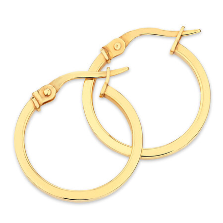 Hoop Earrings in 10kt Yellow Gold Hoop Earrings in 10kt Yellow Gold