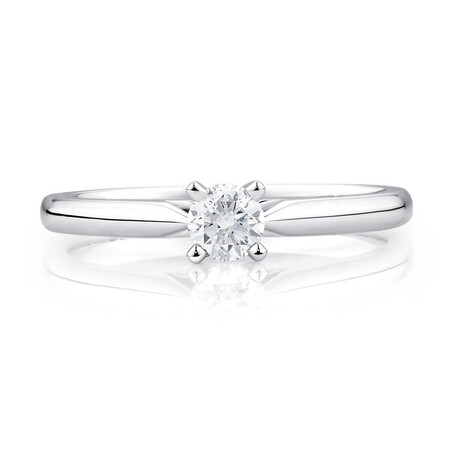 Evermore 0.34 Carat Solitiare Diamond Ring in 14ct White Gold Evermore 0.34 Carat Solitiare Diamond Ring in 14ct White Gold