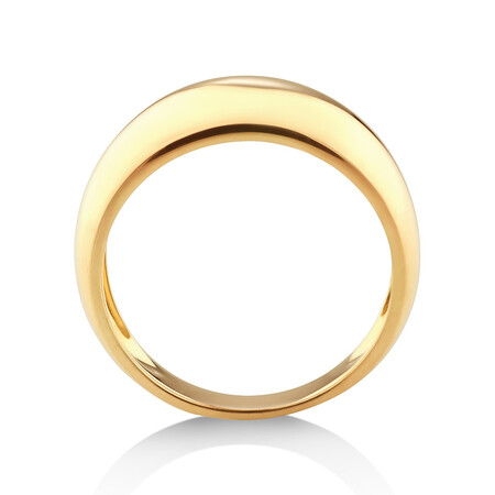 Medium Plain Dome Ring in 10kt Yellow Gold Medium Plain Dome Ring in 10kt Yellow Gold