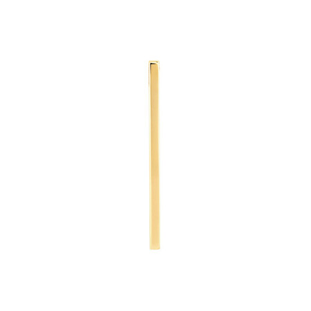 Vertical Bar Pendant in 10kt Yellow Gold Vertical Bar Pendant in 10kt Yellow Gold
