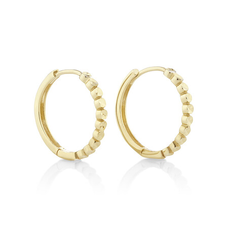 Huggie Earrings in 10kt Yellow Gold Huggie Earrings in 10kt Yellow Gold