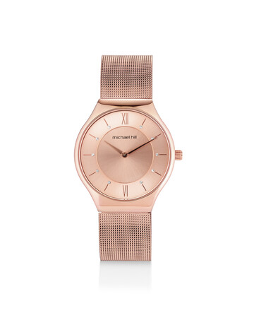 Ladies Watch in Rose Tone Stainless Steel Ladies Watch in Rose Tone Stainless Steel