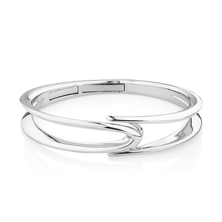 Mark Hill Bangle in Sterling Silver Mark Hill Bangle in Sterling Silver