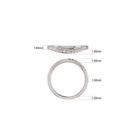 Bridal Set with 1 Carat TW of Diamonds in 14ct White Gold Bridal Set with 1 Carat TW of Diamonds in 14ct White Gold