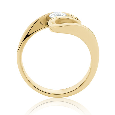 Southern Star Ring with 0.40 Carat TW of Diamonds in 18ct Yellow Gold Southern Star Ring with 0.40 Carat TW of Diamonds in 18ct Yellow Gold