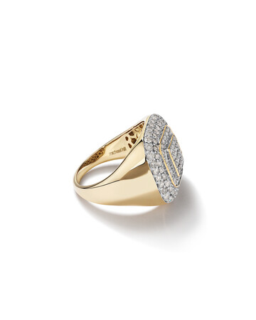 Ring with 2 Carat TW of Diamonds in 10kt Yellow Gold Ring with 2 Carat TW of Diamonds in 10kt Yellow Gold