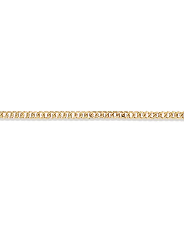 19cm (7.5”) Hollow Miami Curb Bracelet in 10kt Yellow Gold 19cm (7.5”) Hollow Miami Curb Bracelet in 10kt Yellow Gold