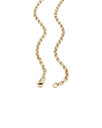 70cm (28") Oval Belcher Chain in 10kt Yellow Gold 70cm (28") Oval Belcher Chain in 10kt Yellow Gold